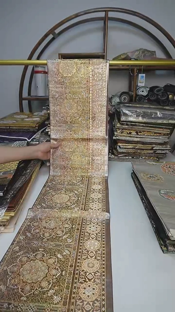 织绣52西阵织六通宝相花