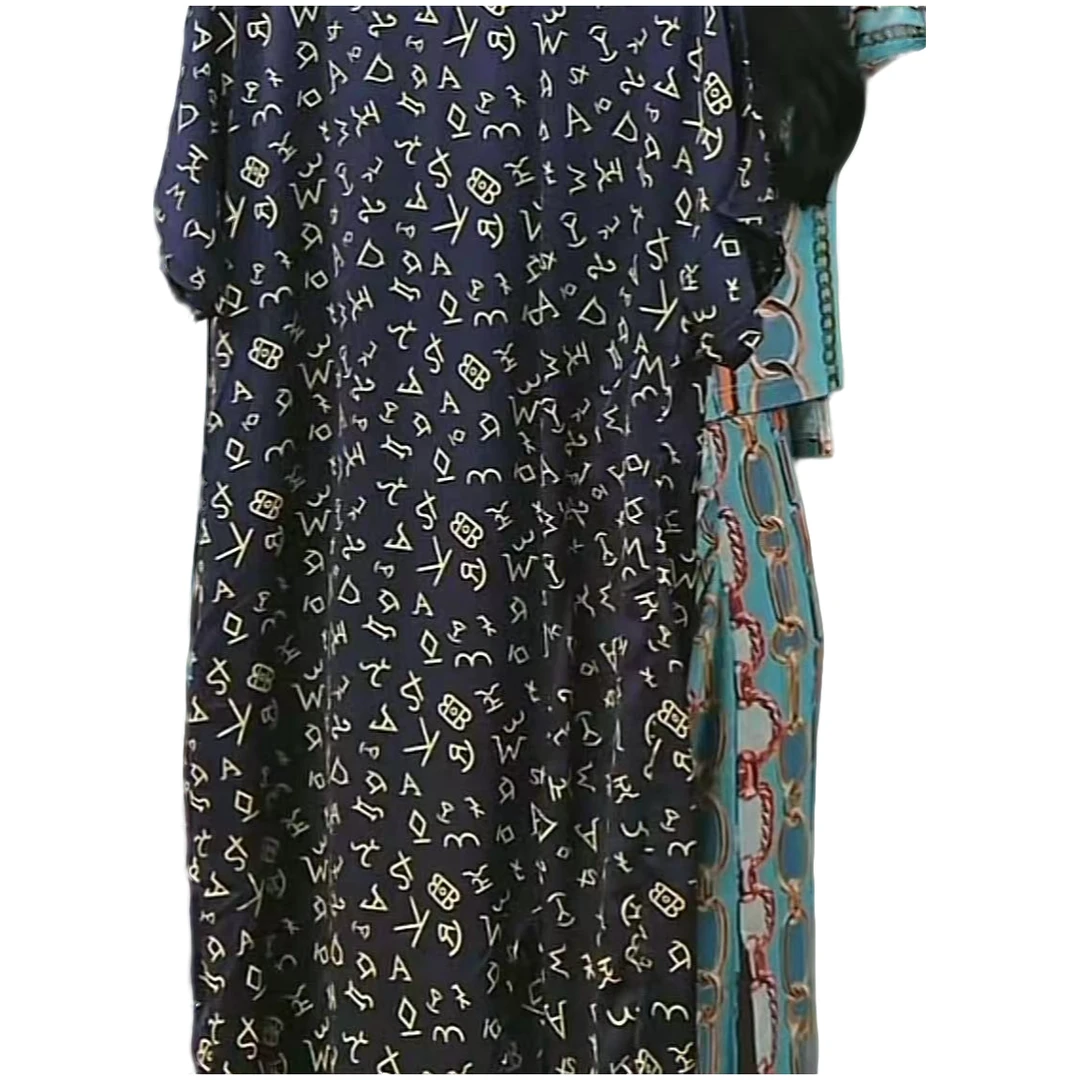 HZHJ新款原创设计师款 摩斯密码连衣裙高端气质洋气轻奢显瘦307