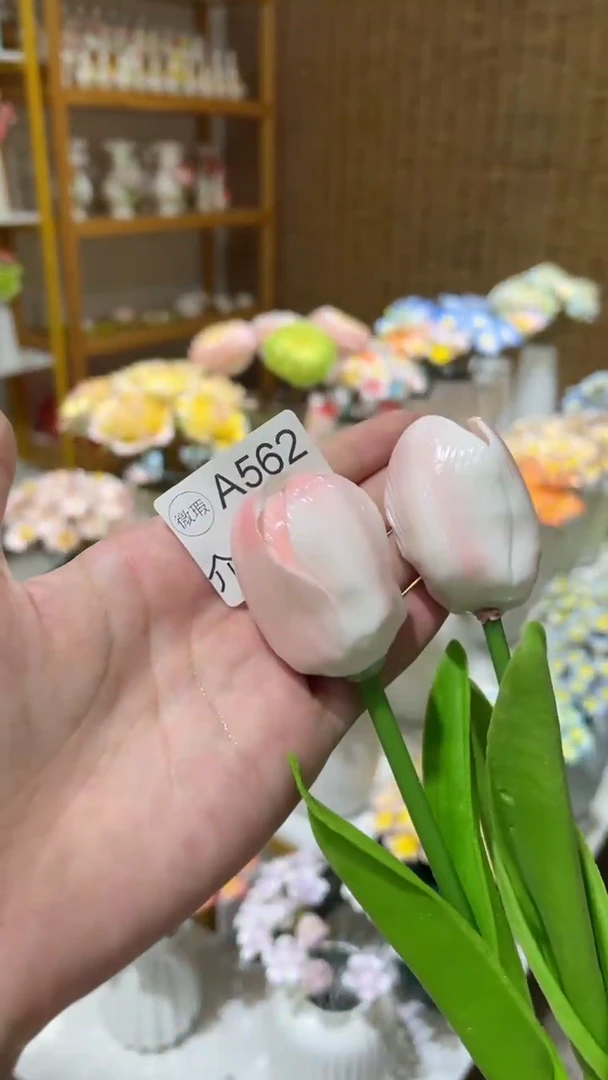 陶瓷花（微瑕-不退不换）-A562
