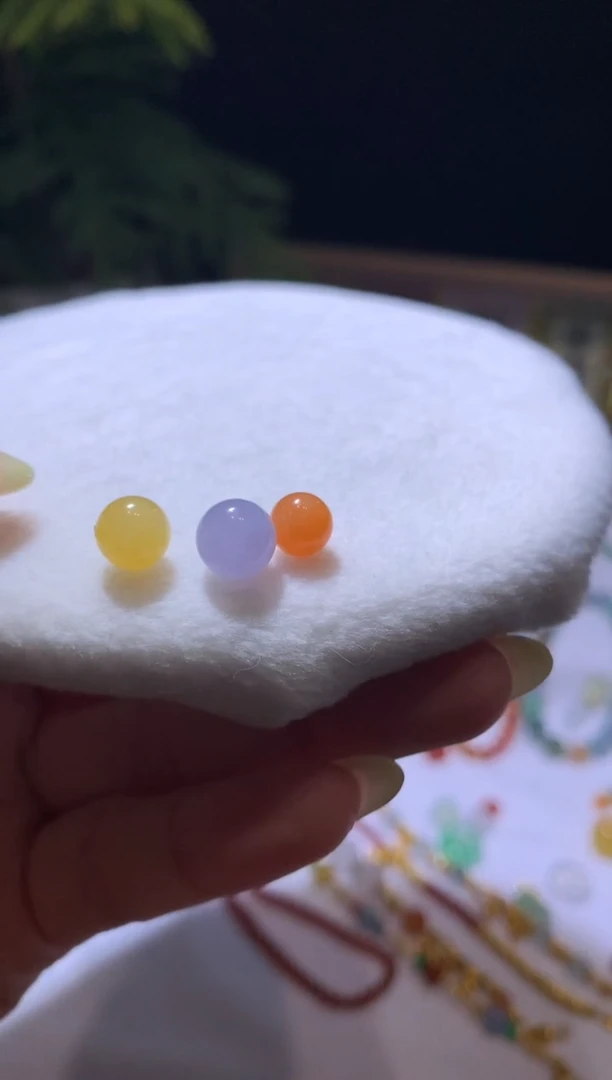 【闪购商品】定制翡翠未镶嵌6.6*7.9仙女配色 4500+450