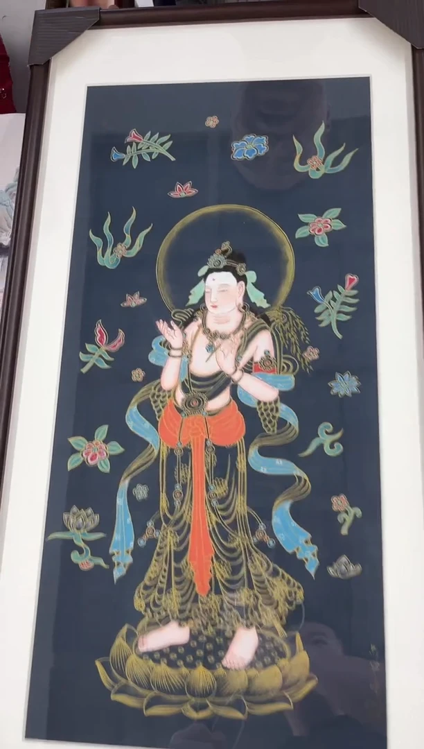 国画马宁晞-国画精品-带框