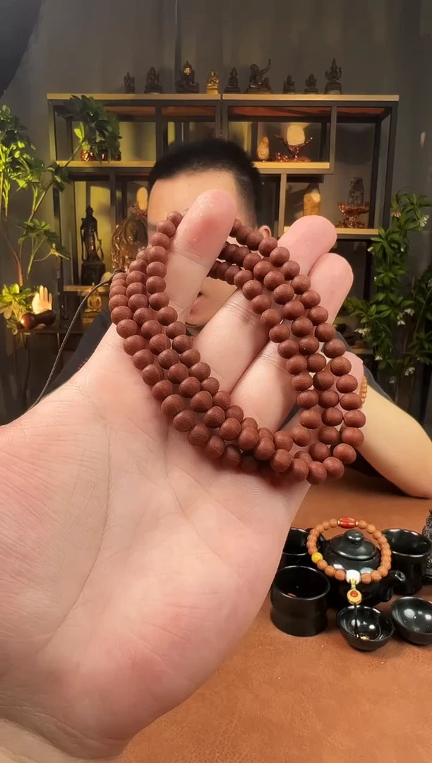 手串五线菩提7+108铁五线