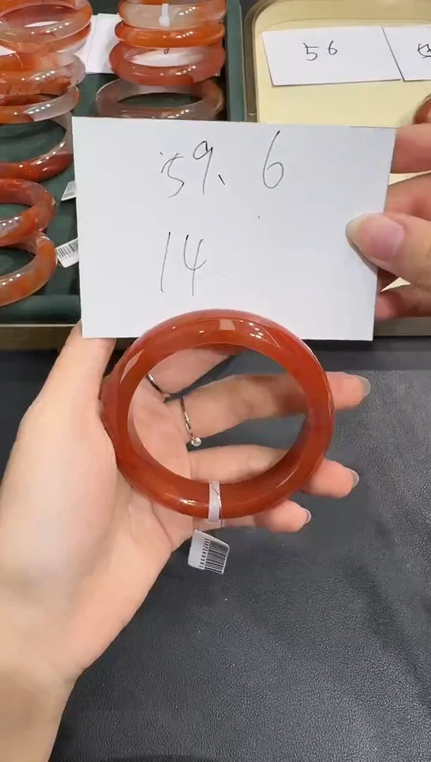 未镶嵌手镯南红玛瑙X0922-446-375