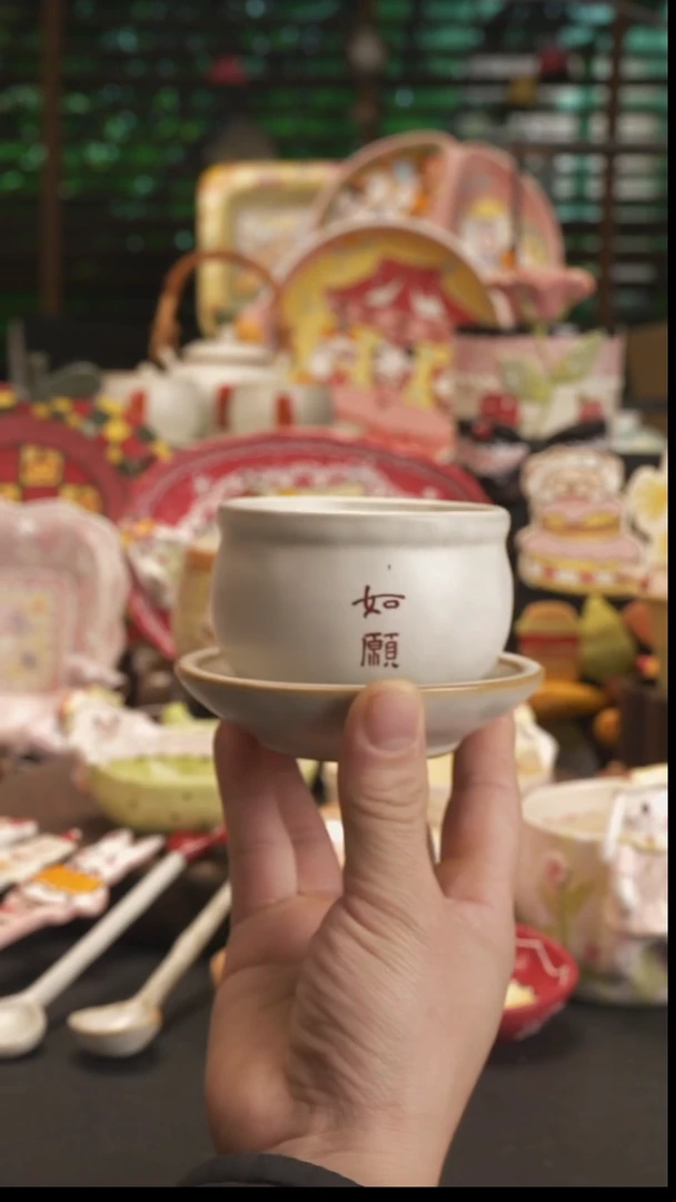 【原创设计】德化手绘陶瓷