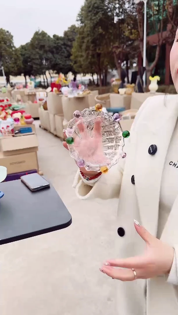 【闪购商品】玻璃XX-仙女碗55