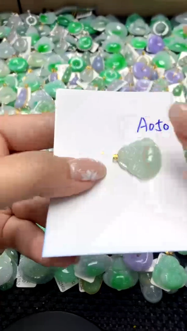 【闪购商品】翡翠颈饰18K金镶嵌111111111111111111