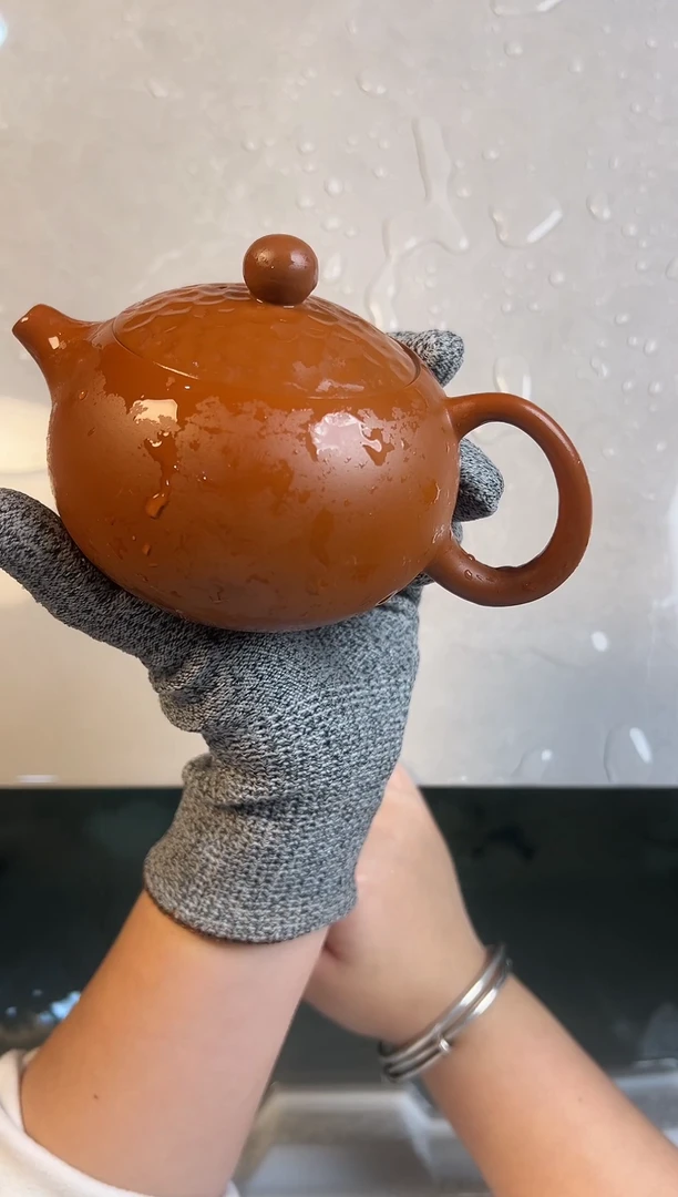 微瑕壶朱泥大红袍可正常泡茶