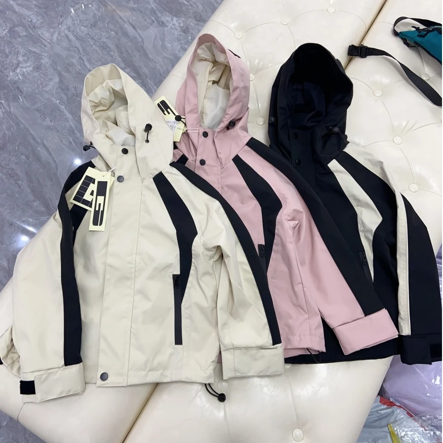 儿童户外休闲夹克外套男女童春秋款防风防水时尚风衣外套