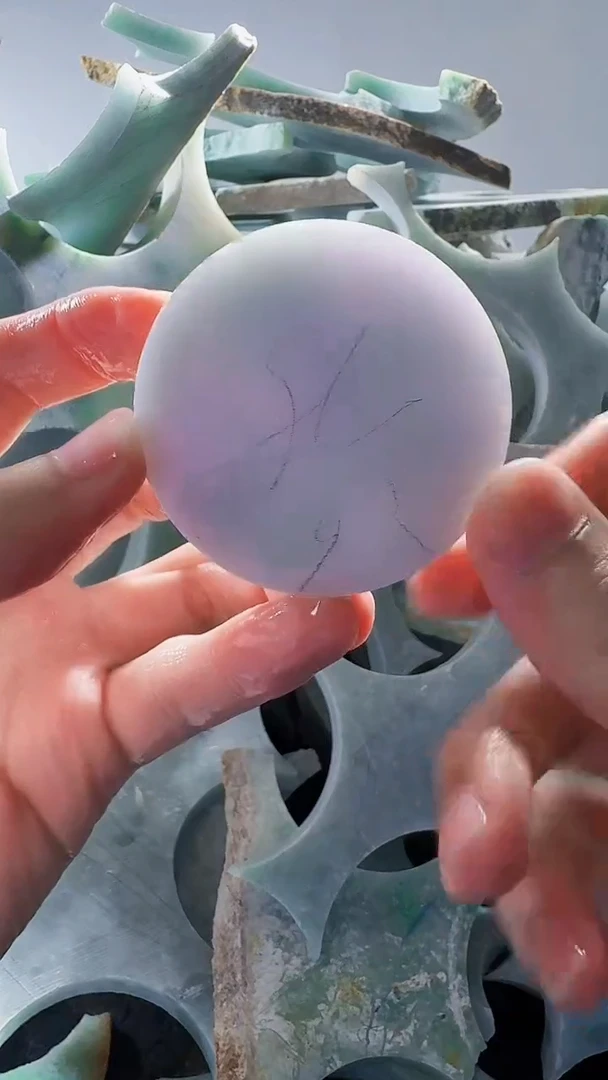裸石翡翠缅甸翡翠A货文953