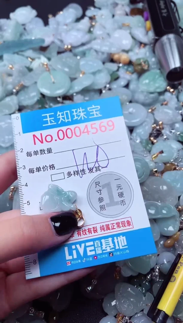 吊坠(不含链)未镶嵌翡翠4569