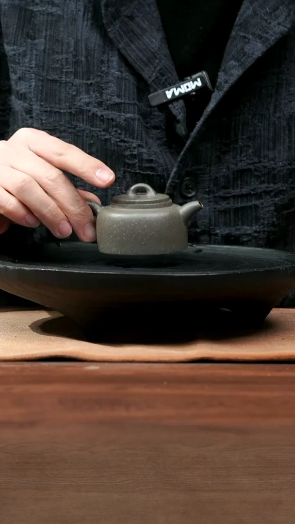 【闪购商品】紫砂茶壶五堂曼生井栏-手工炼泥