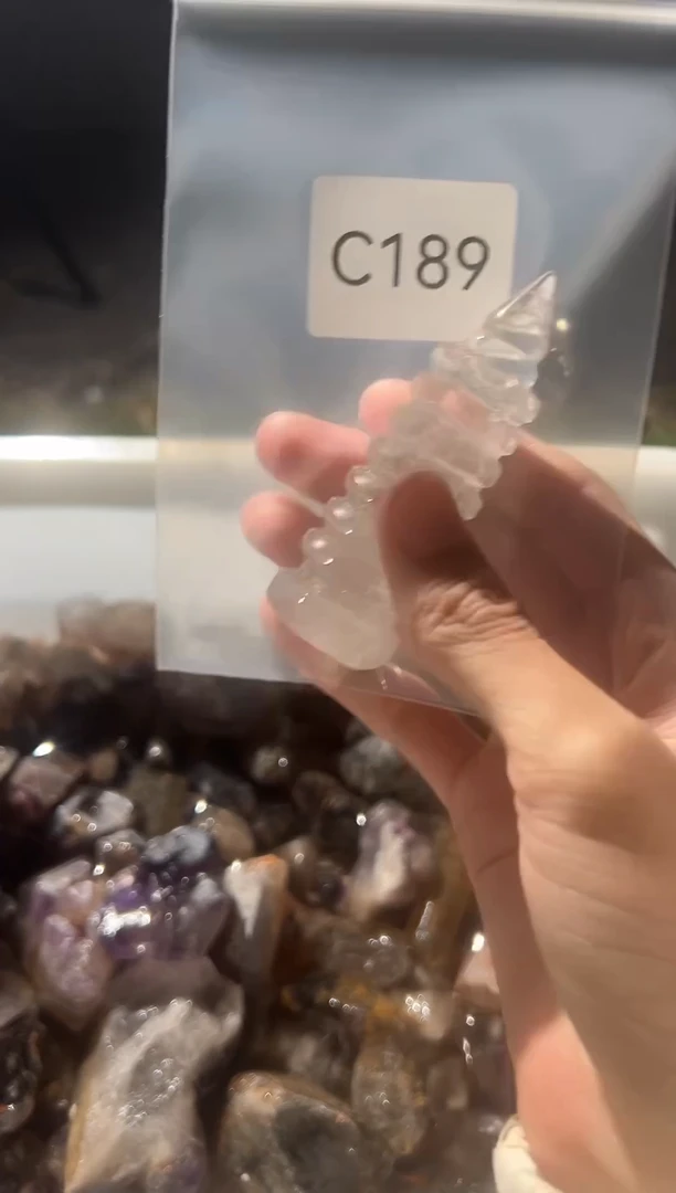 未镶嵌珠宝半成品水晶C189