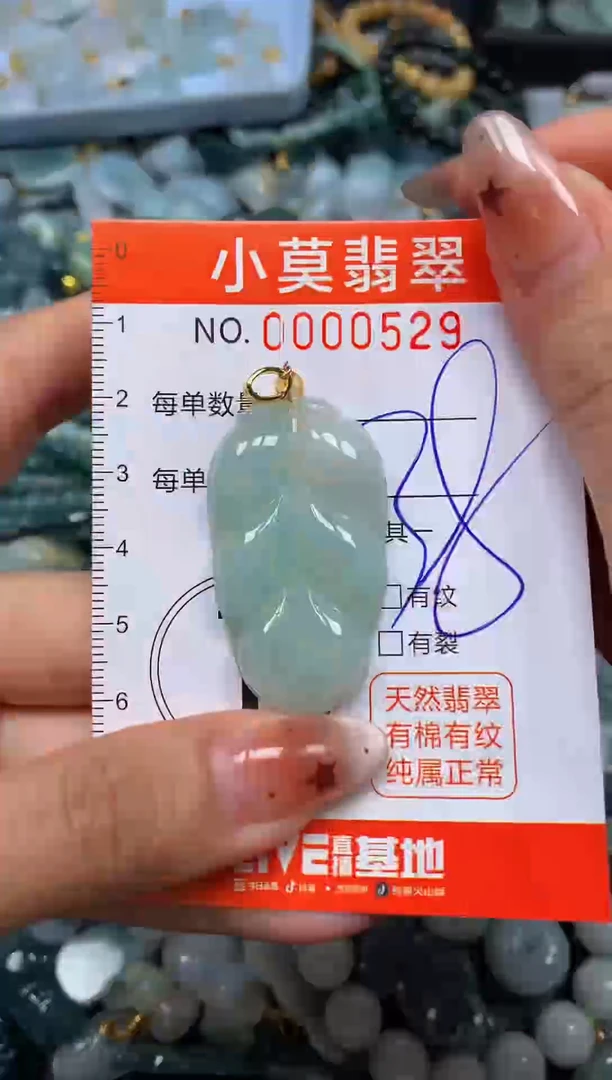 翡翠未镶嵌颈饰闪购00529