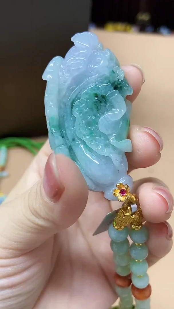 颈饰未镶嵌翡翠翡翠吊坠