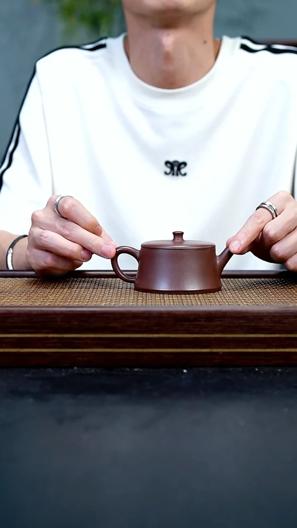 茶壶紫砂mxw紫泥云柱