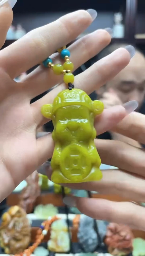 未镶嵌岫玉吊坠·多样性发货*拍一发一