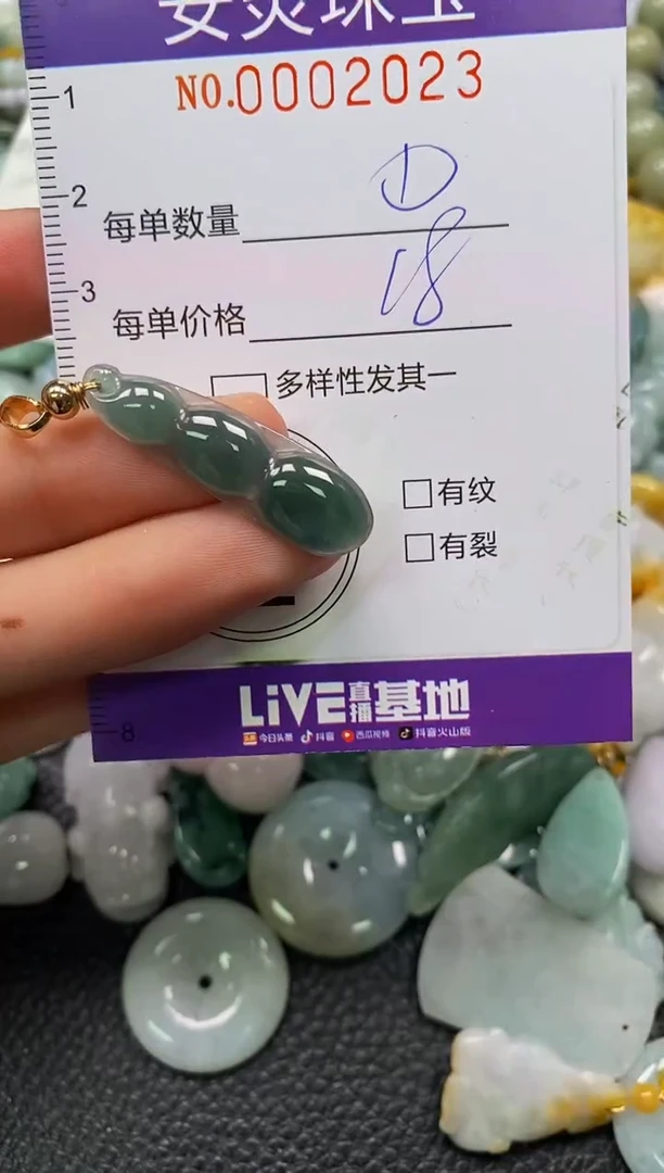 颈饰未镶嵌翡翠闪购0002023
