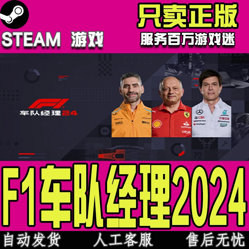 Steam游戏 F1车队经理2024 F1 Manager 2024 国区正版CDKEY激活码