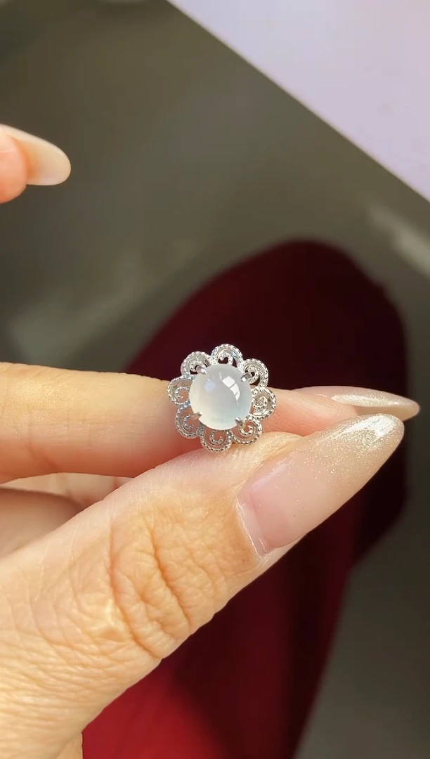 颈饰银S925镶嵌翡翠12