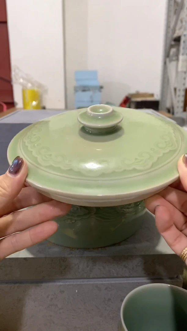 瑕疵处理 米缸盖子 一个