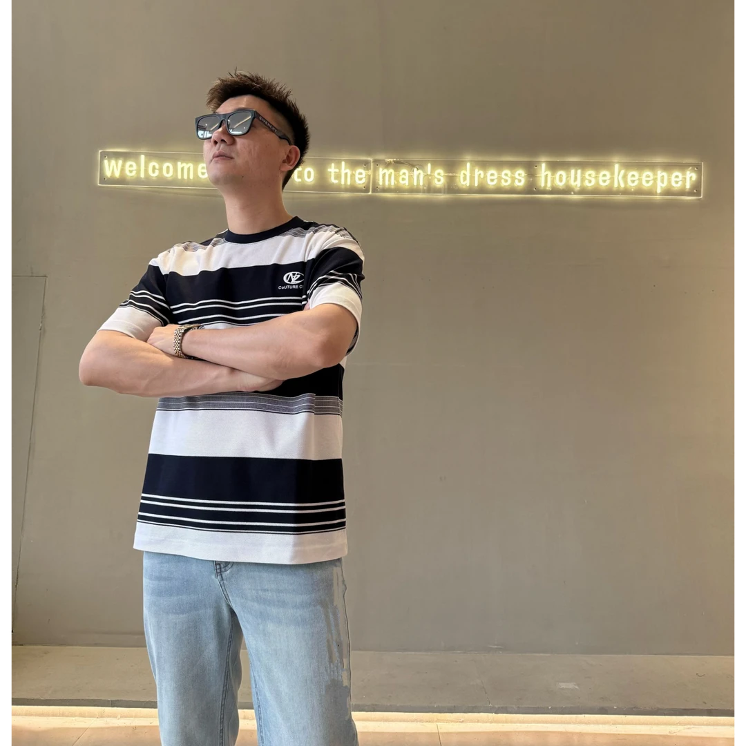 CNZ奢品-2025夏季新款休闲时尚男士T恤-LU-06068