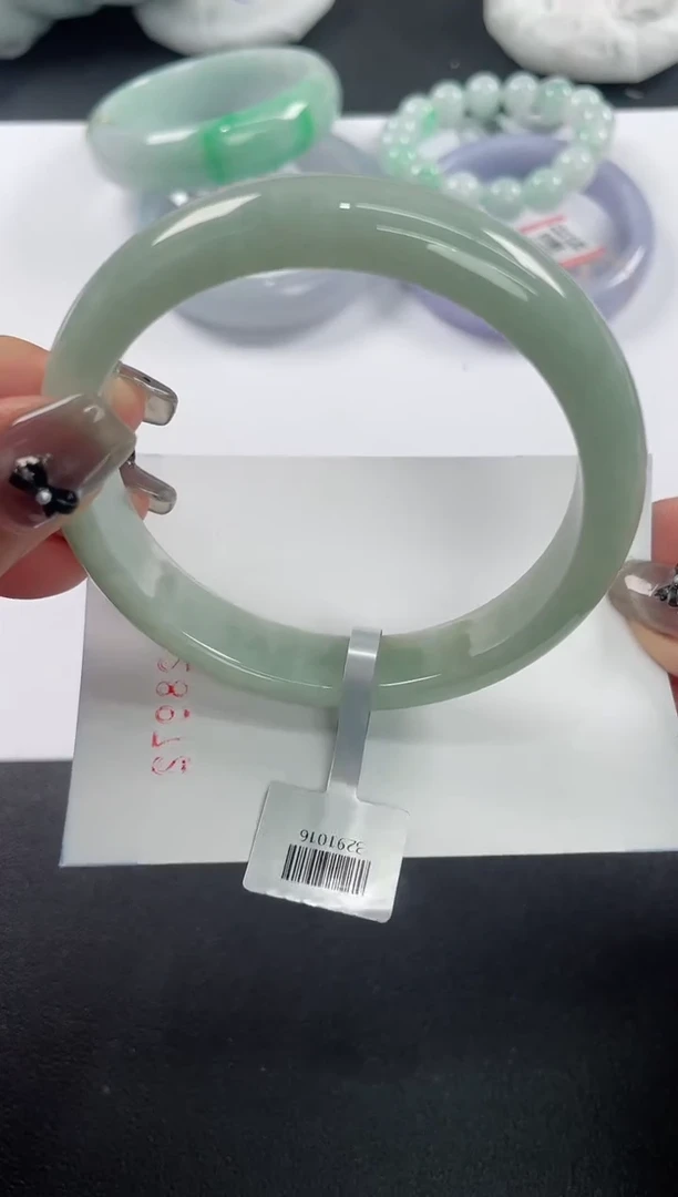 未镶嵌手镯翡翠基地发货H8857 58+