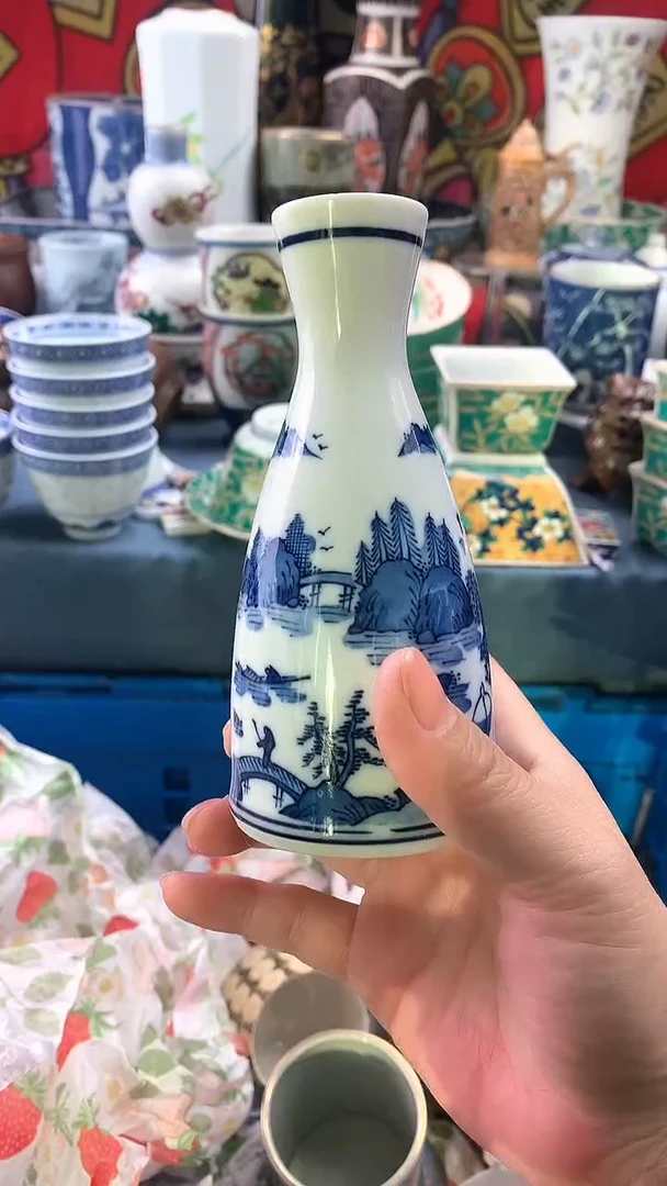 木*镰仓精美瓷器18包邮A452