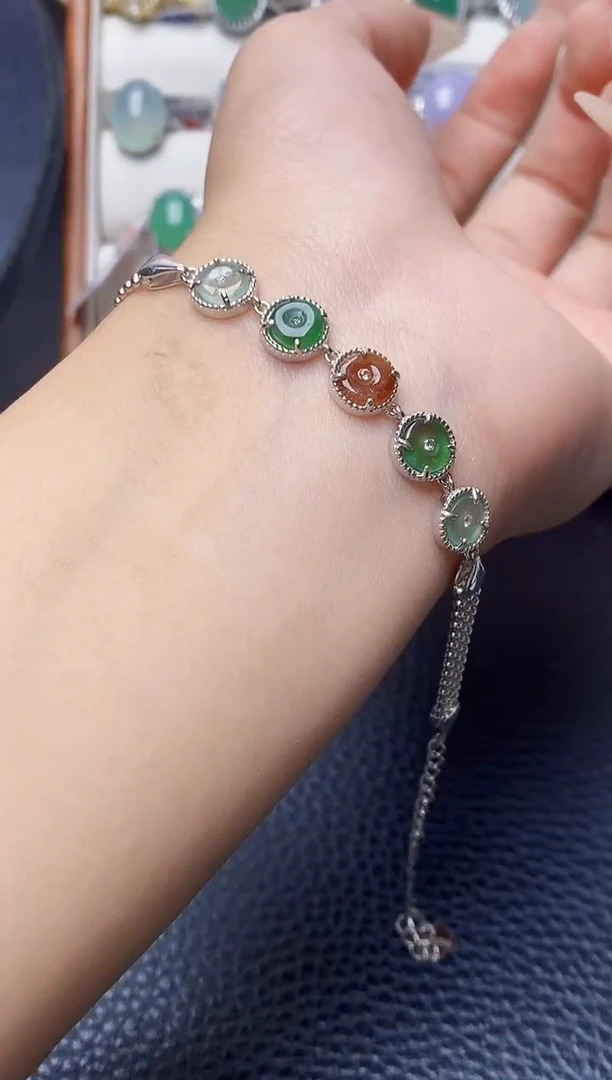 银S925镶嵌戒指翡翠2052