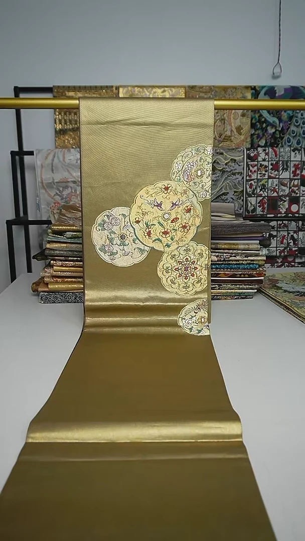 【闪购商品】织绣15 两通宝相花特价