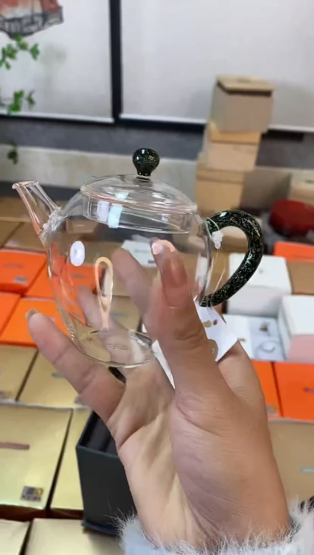 禾器/文巧壶/黑金色