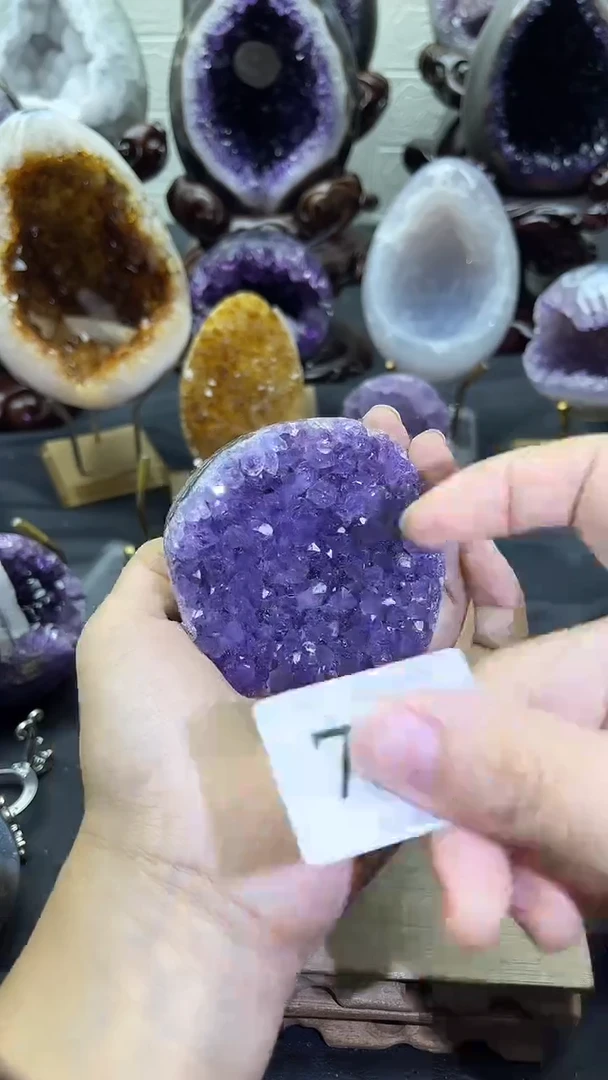 未镶嵌大型摆件（非配饰）紫晶700号摆件