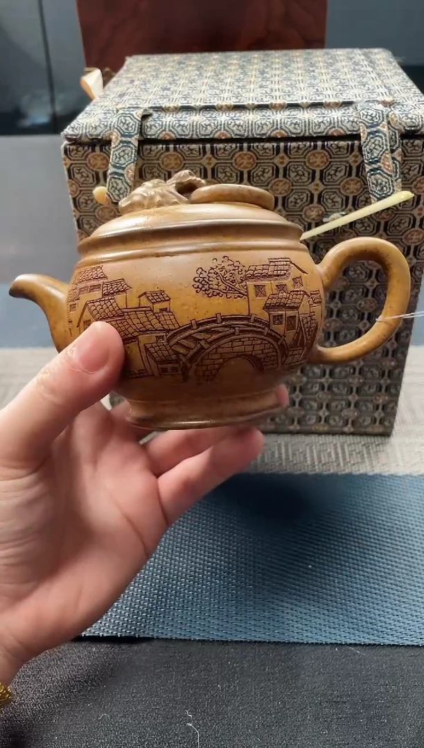 茶壶紫砂宜兴原矿紫砂茶壶020
