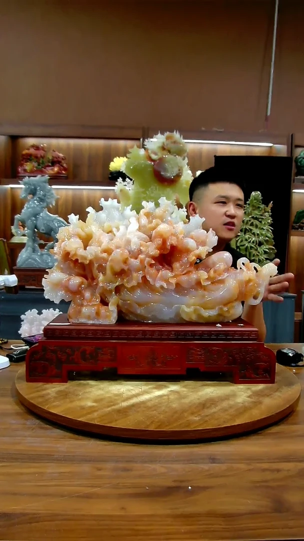 石材曾精品摆件家居摆件
