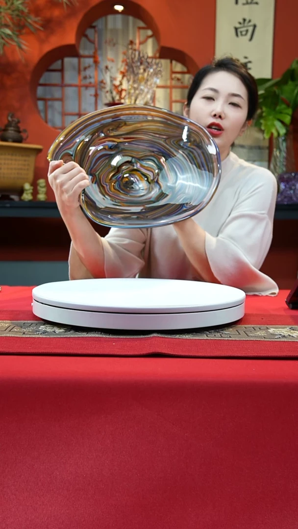 手工艺品琉璃果碗