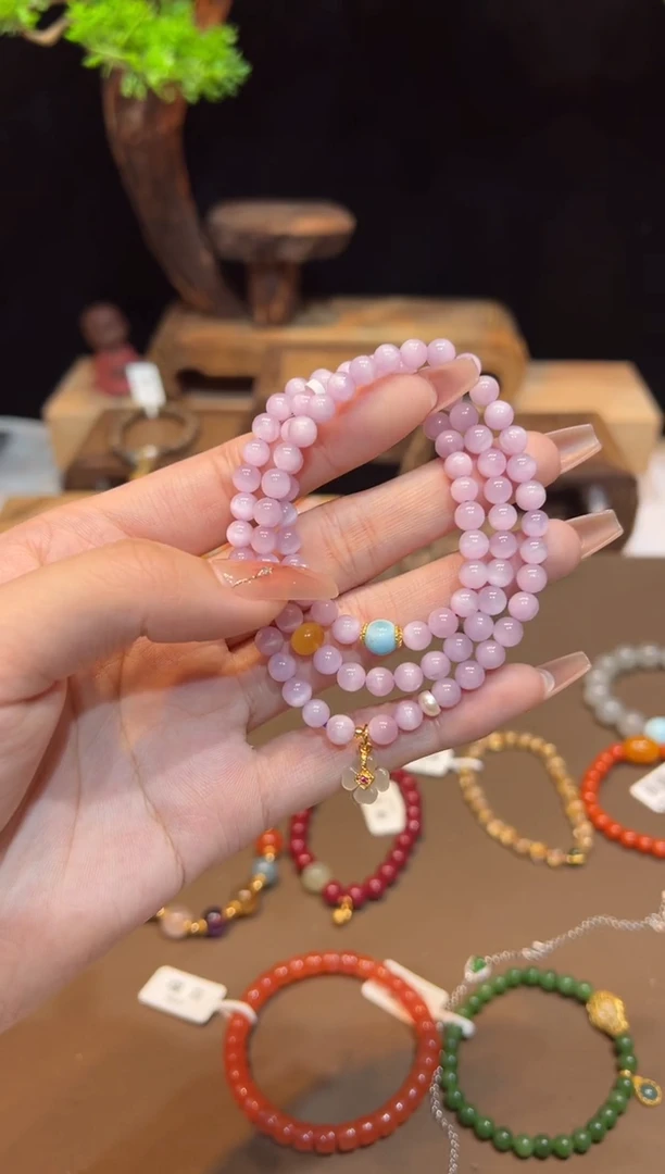 【闪购商品】锂辉石手饰未镶嵌手饰@@F4577