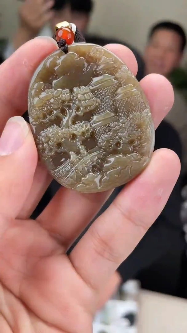 颈饰未镶嵌和田玉思多样性拍一发一110