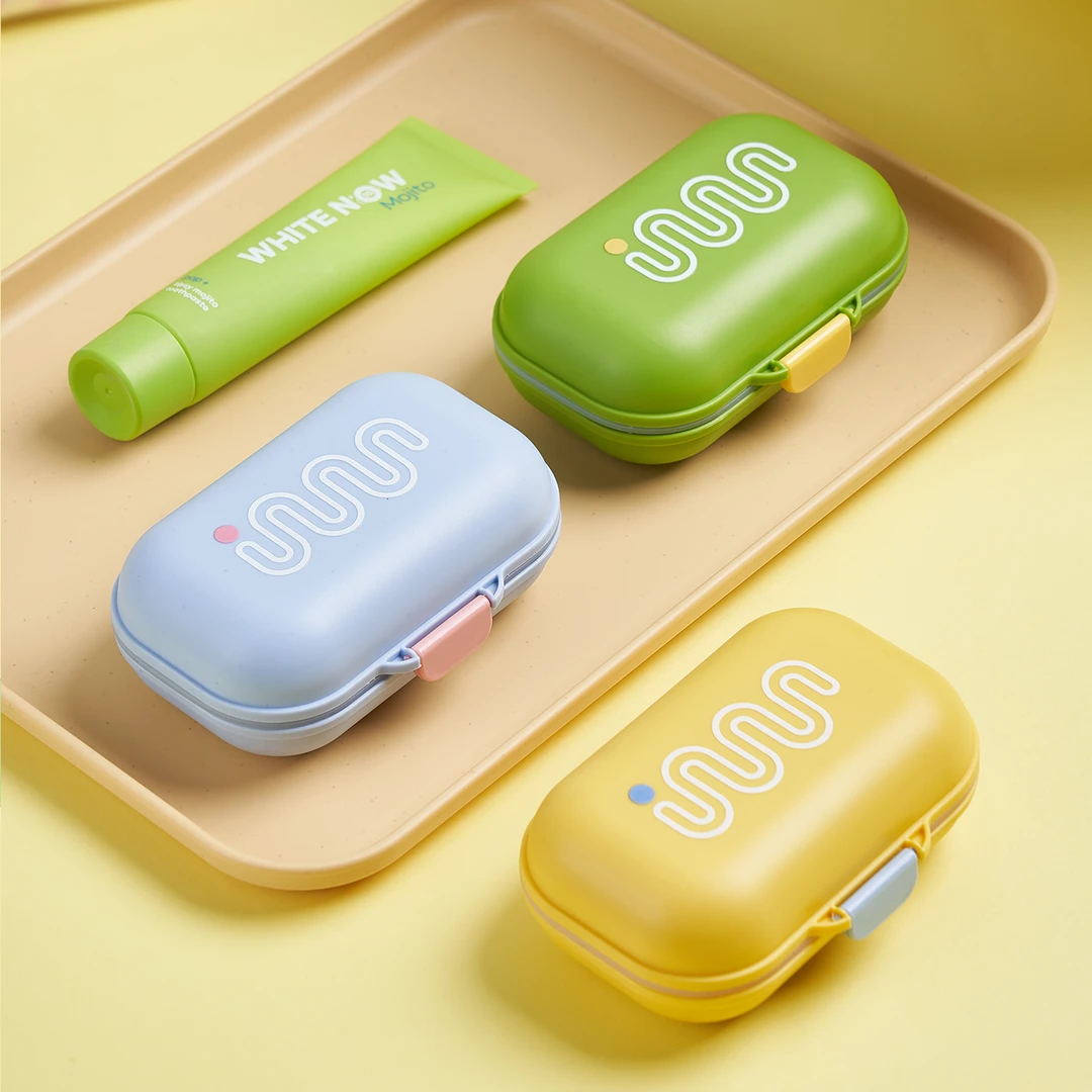 高颜值新款香皂盒旅行便携肥皂盒沥水带盖密封出差旅游香皂收纳盒