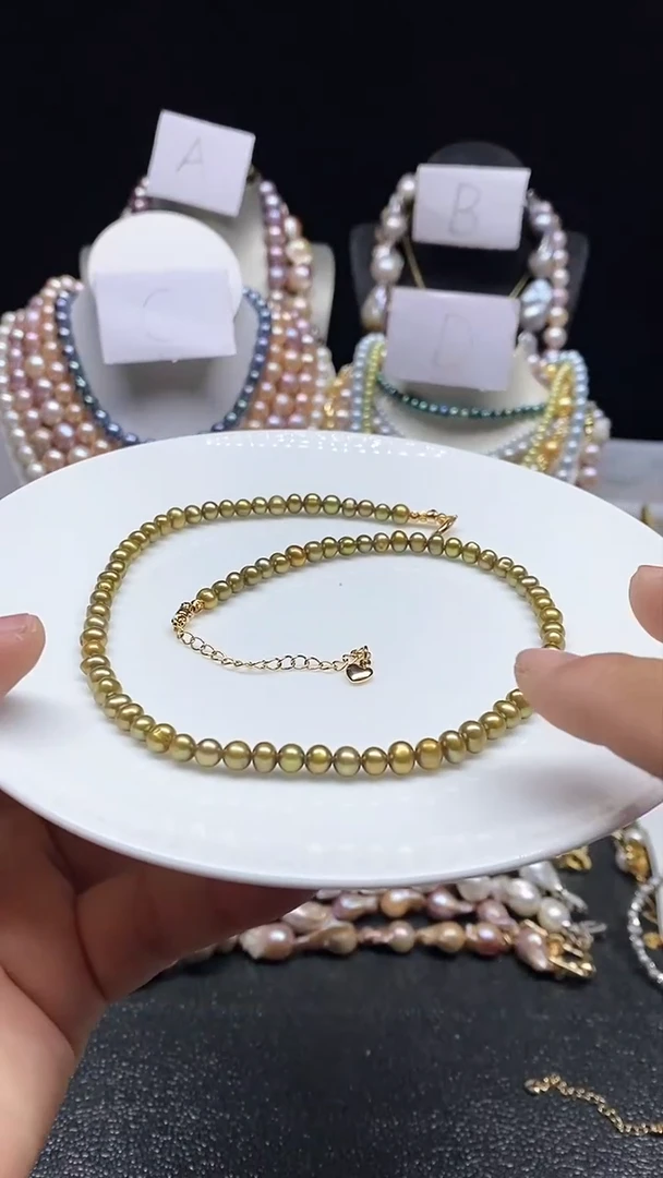 【闪购商品】淡水珍珠颈饰未镶嵌多人