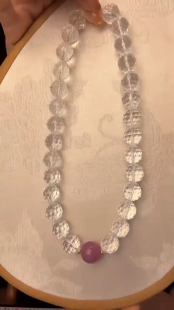 未镶嵌颈饰水晶国风