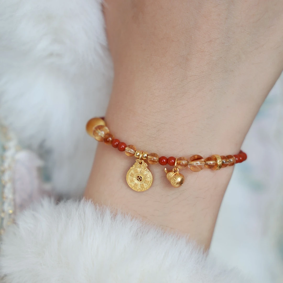 925银手链 燕归yangui原创“南相思”s925纯银手链 典雅气质