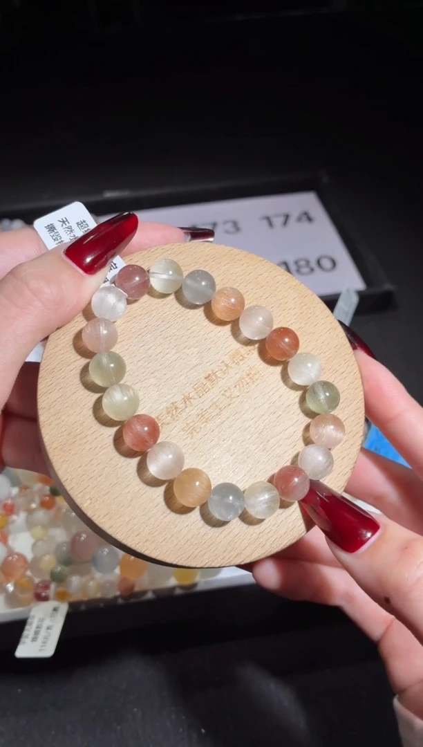 未镶嵌手链水晶172号多样性发一G 9+