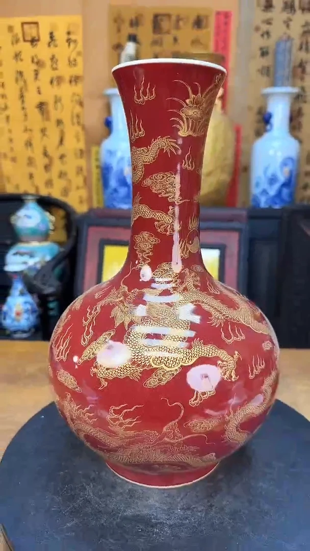 【闪购商品】瓶景德镇陶瓷客厅摆件