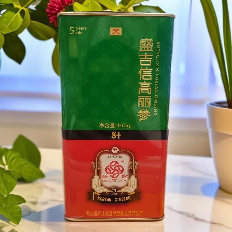 盛吉信高丽参 临期老货 100克 10条装  口味甜糯