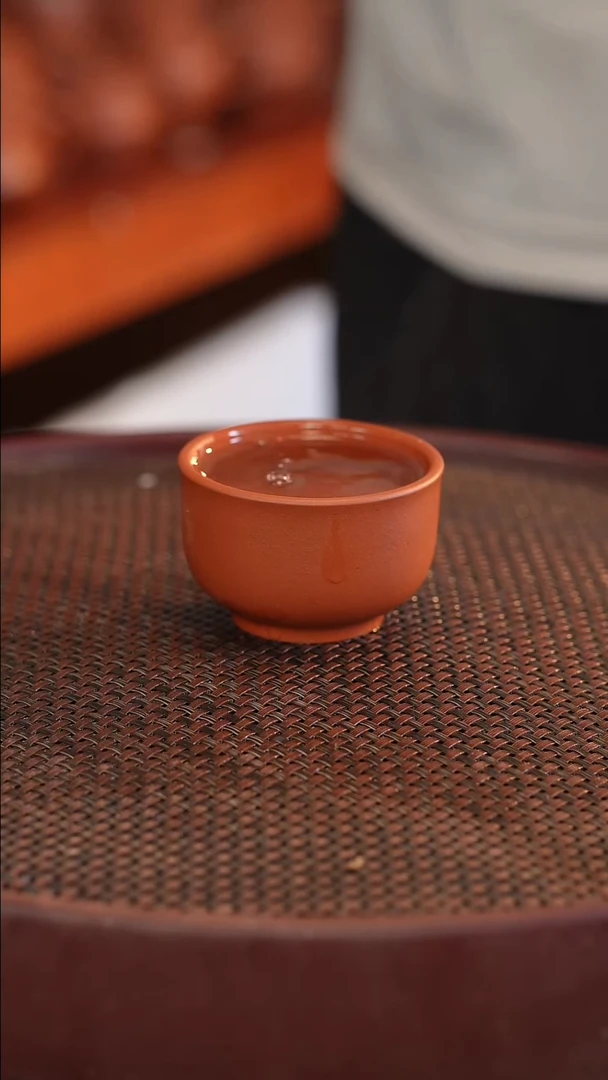 茶壶紫砂红清水杯子100cc