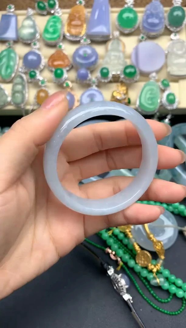 【闪购商品】翡翠手镯未镶嵌59-中国好珍宝