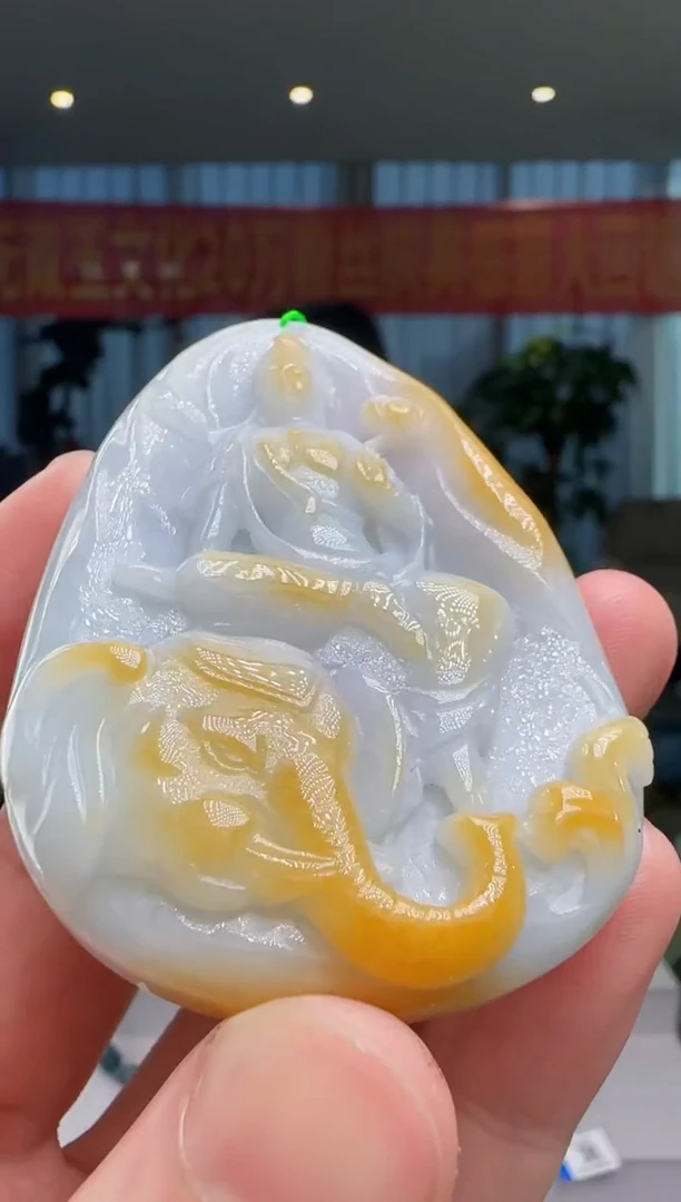 翡翠未镶嵌吊坠(不含链)DY@@60B7J17486