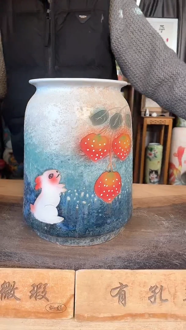 【闪购商品】摆件7-12口17高27微瑕   一个