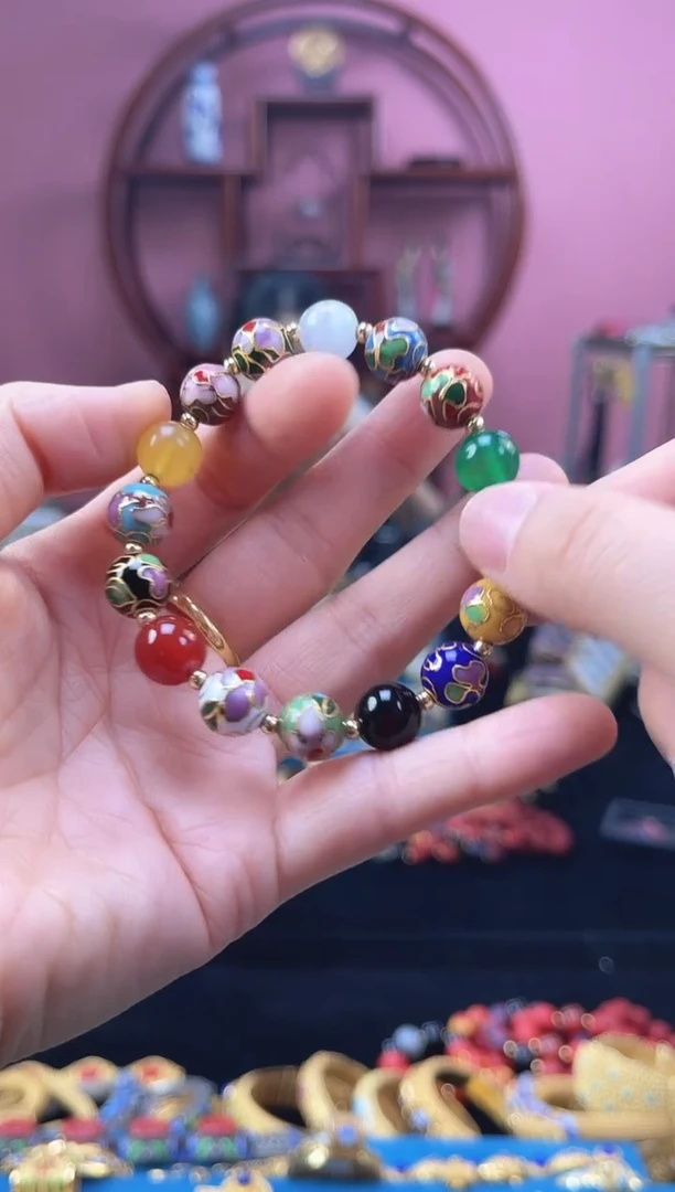 非遗 景泰蓝 手串 多宝 1.0