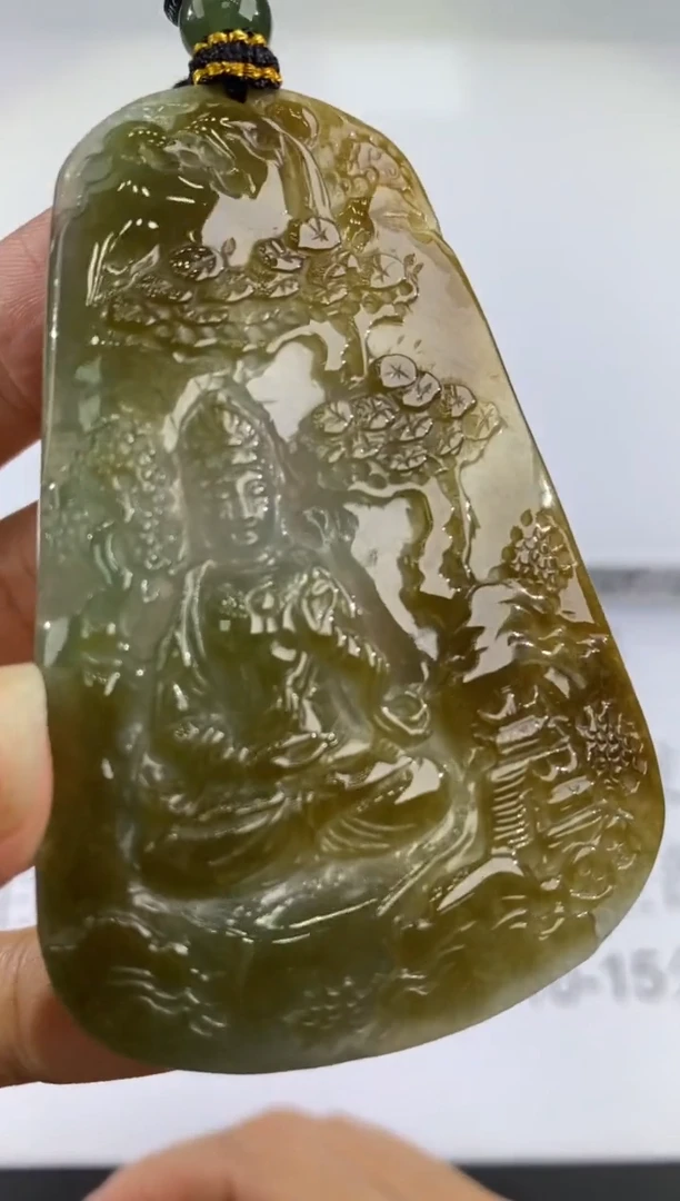 未镶嵌挂件翡翠351511     多人