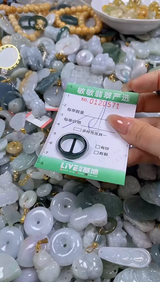 【闪购商品】翡翠颈饰未镶嵌闪购0120571多样性发其一